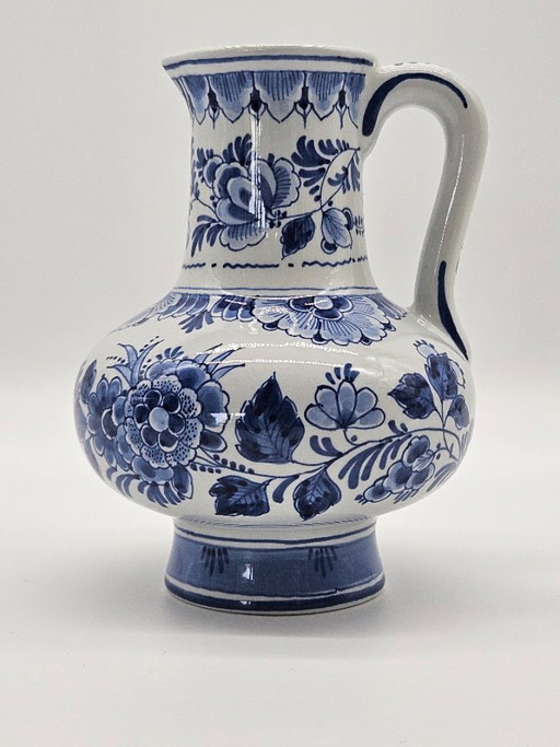 🏺 Original Royal Delft Handbemalter Henkelkrug 1980 – De Porceleyne Fles (Modell 594, Künstlerin DZE)