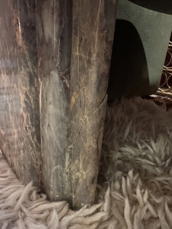 Image 1 of Marmeren salontafel druppel