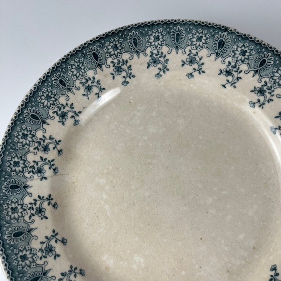 Image 1 of Frutero bajo en tierra de hierro azul, Jules Etienne, París, S. XIX.