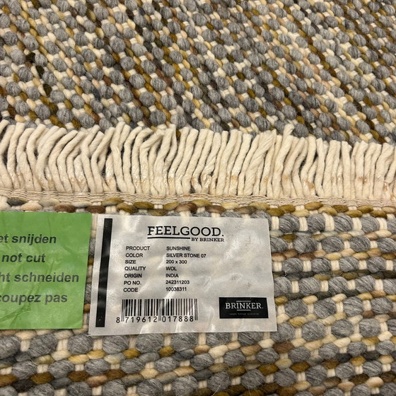 Image 1 of Brinker Carpets Sunshine Silver Stone 07 200x300 rug