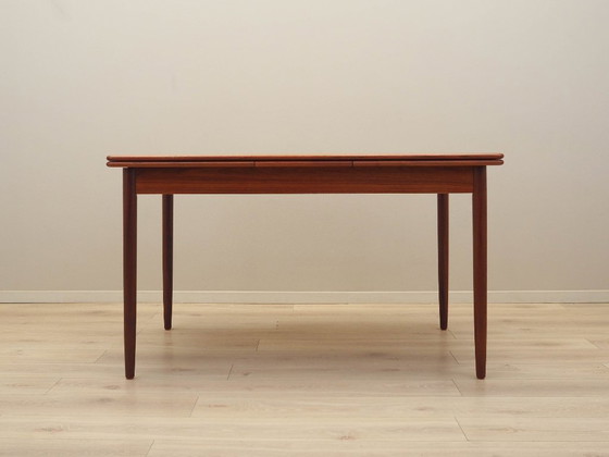 Image 1 of Teak table, Danish design, 1970s, production: Denmark
