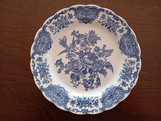 Piatti piani inglesi Ridgway 'Windsor' blu e bianco – Stoviglie, Porcelain (photo 4 of 22)
