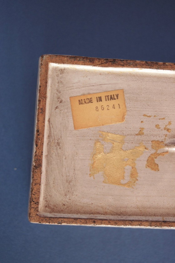Image 1 of Boîte de bureau vintage en céramique, Bitossi années 1960