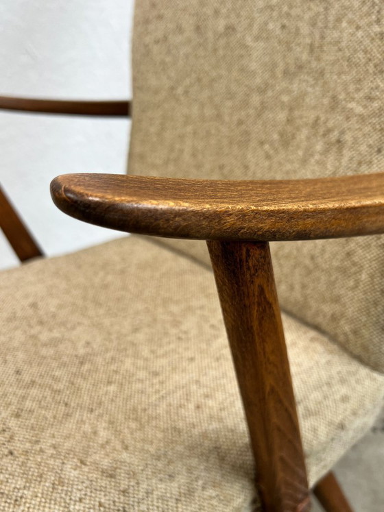Image 1 of Vintage Teak Armchair, Germany 1970s