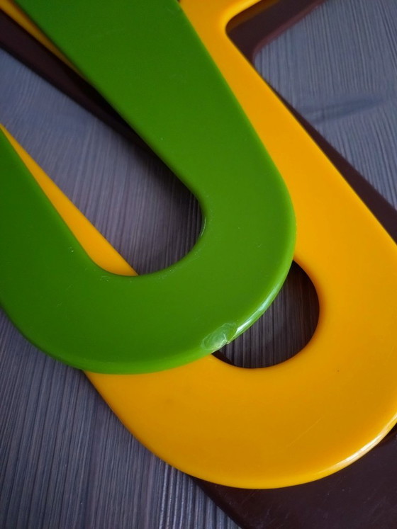 3 Appendiabiti Pop Art anni '70 – Ingo Maurer, Armadi, Plastica (photo 3 of 5)