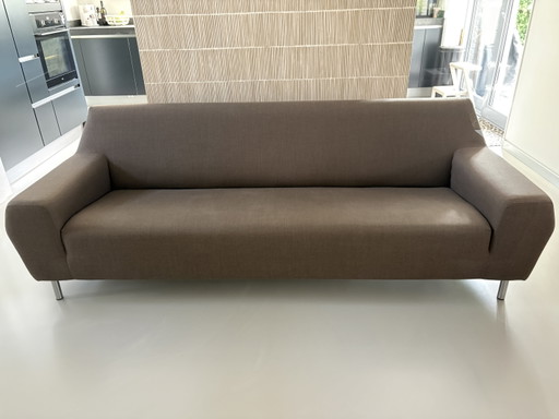 Divano design Roels – 3 5 zitsbanken, polished steel, Wool (photo 2 of 8)