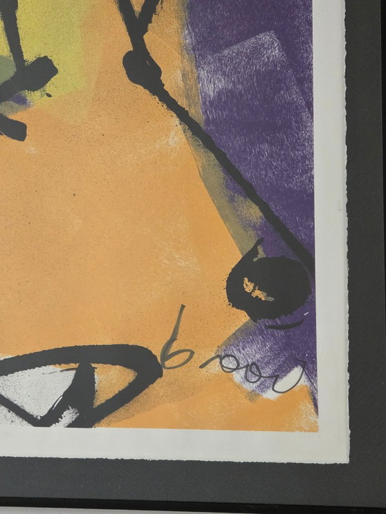 Image 1 of Herman Brood - Man with Horse - 79/100 - Hand signed