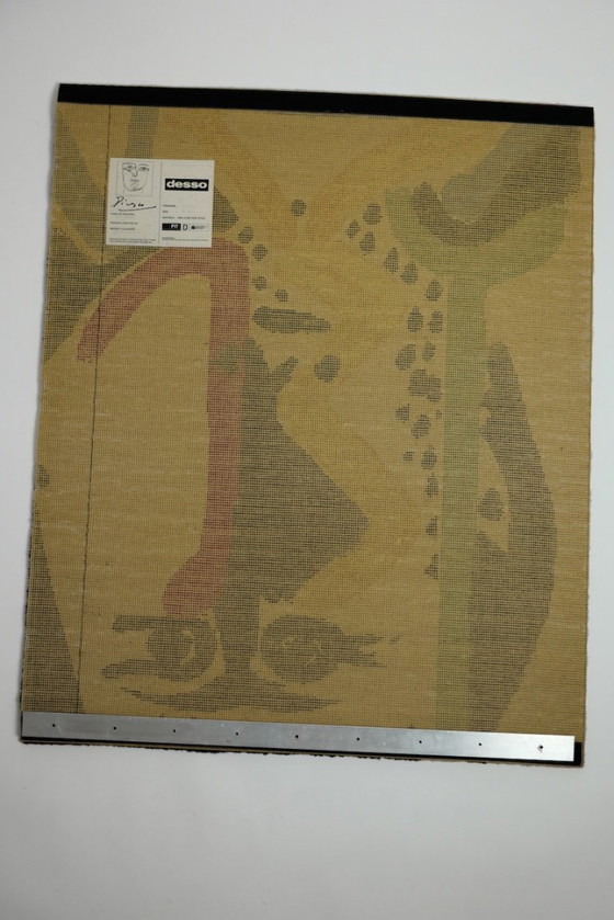 Pablo Picasso “Tête d’Homme” Tapis en Laine Édition Limitée par Desso, N° 90/500, Pays-Bas, 1996 – Wool (photo 17 of 18)