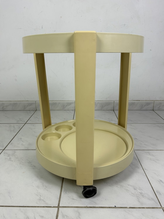 Image 1 of Tavolino/carrello vintage in stile era spaziale