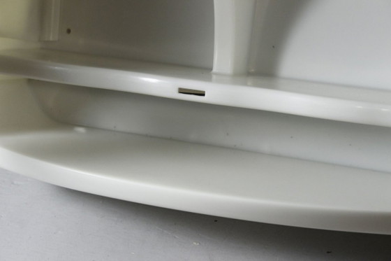 Allibert Design Space Age jaren 70 Paulin Verlichte Wandgemonteerde Badkamerkast – Wandkast, Glass, Plastic (photo 8 of 22)