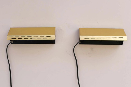 Vintage Brass Wall Sconces Örsjö, Mid-Century Modern Style, circa 1965 – Örsjö Belysning, Wall lights, Metal (photo 5 of 13)