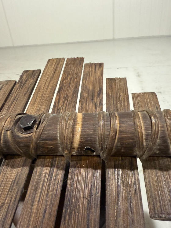 Image 1 of Appendiabiti da parete in rattan anni '70