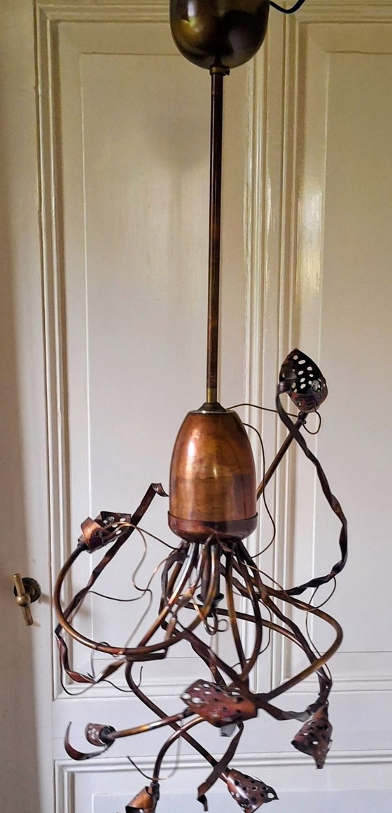 Pieter Spruyt Lampe, Pendelleuchten, Metall, Messing, Braun (Foto 3 von 12)