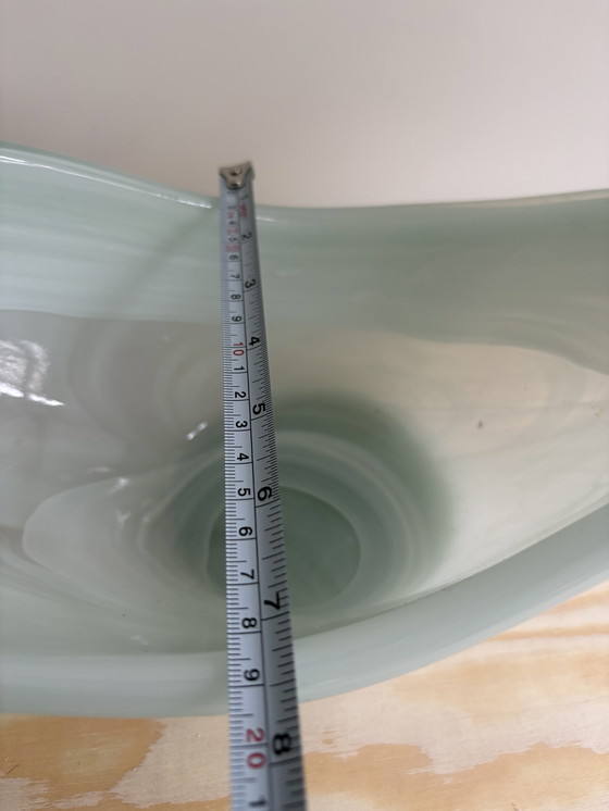 Image 1 of Schaal in vetro di Murano verde menta 