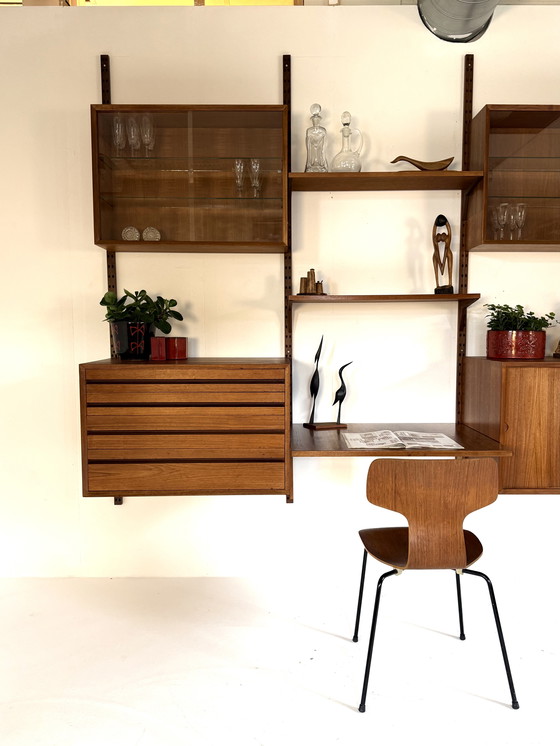 Image 1 of Système mural modulaire Vintage XL 'Cado' Poul Cadovius '60