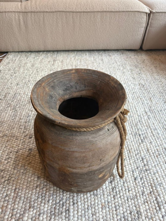Image 1 of Bellissimo vaso di legno boho