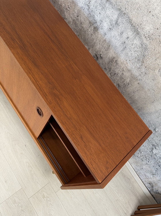 Image 1 of Teak sideboard / chest of drawers 200cm, 1960s