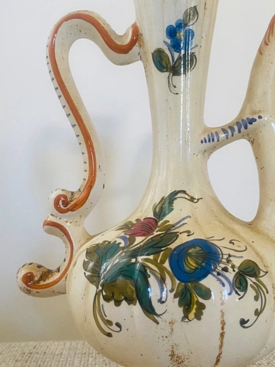 Deruta Amphora Italian Craftsmanship Year '60 – Vases, Ceramic (photo 2 of 7)
