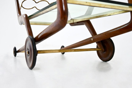 Image 1 of Italiaanse serveerwagen, jaren 1960