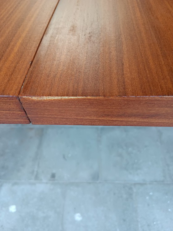 Vintage Extendable Dining Table 1960s – Scandinavian – Butterfly Leaf – Wood (photo 7 of 7)