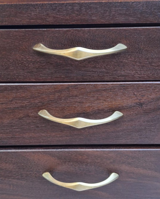 Beautiful Mid-Century Danish Design Sewing Cabinet (1950s/60s) – Storage cabinet, Wood (photo 19 of 21)