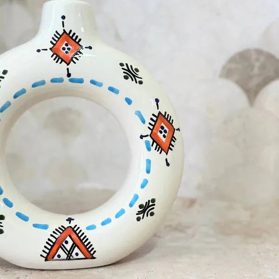 Vaso artigianale Tafoukt Amazigh Ameqrane – Vasi, Bohemian (photo 3 of 3)
