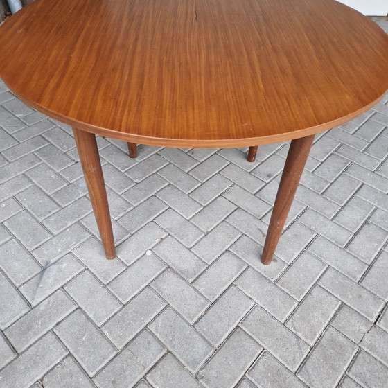 Image 1 of Vintage Ronde Eettafel Jaren 60