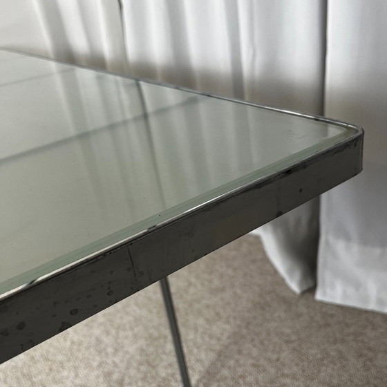 Dining table / desk "Moment" by Niels Gammelgaard, Ikea, 1990 – Glass (photo 10 of 17)