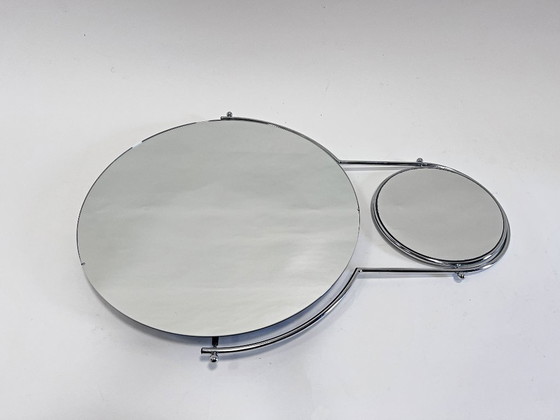 Espejo de pared con lupa giratoria, de Bieffeplast, Italia, década de 2000. – Chrome, Glass (photo 10 of 19)