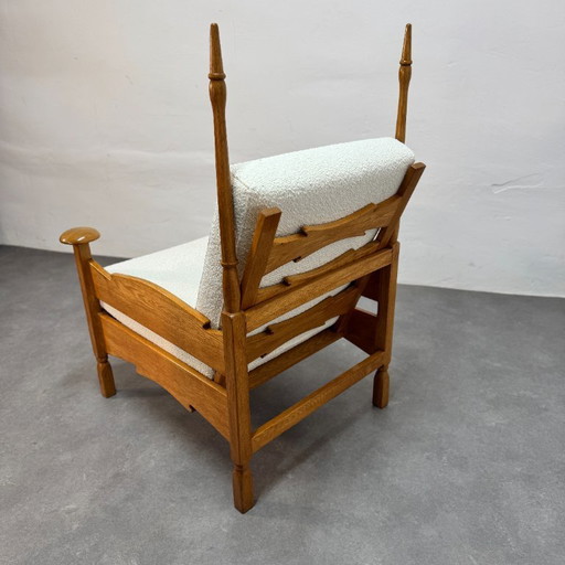 Ensemble de 2 chaises longues brutalistes 'Bram Sprij' 1960's