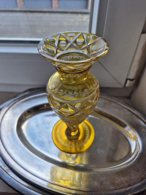 Image 1 of Crystal vase