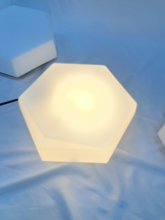 Image 1 of Vintage 6-sided wall lamp or ceiling lamp, Bega Leuchten