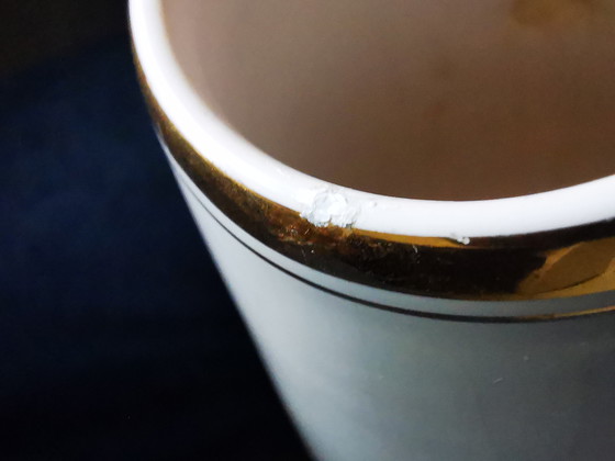 Image 1 of Kahla Germania Ovest, collezione Heyday anni '60, vaso in porcellana,