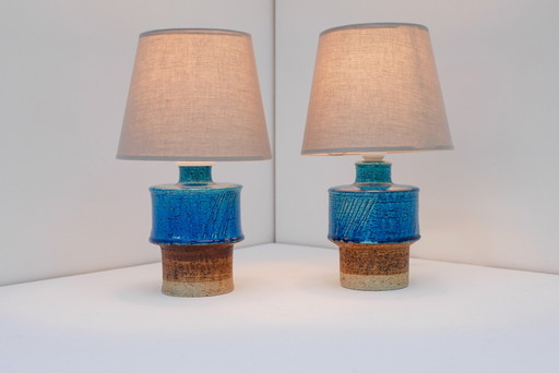 Mid-Century Modern Table Lamps by Inger Persson for Rörstrand, 1960s, Set of 2 – tafellampen, Ceramic (photo 2 of 16)