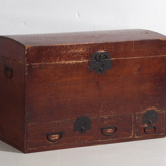 Antique Japanese Chest - Meiji Period (c. ) #20 – Chest of drawers, Wood, Metal (photo 4 of 40)