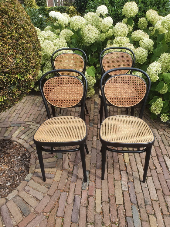 Image 1 of Set Of 4 Thonet 215 R Chairs