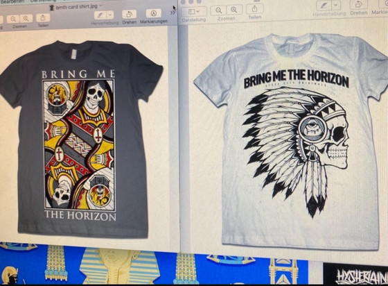 Bring Me The Horizon - Disegno Originale, Dipinti e disegni, Carta, Nero, Figuratief (foto 8 di 8)