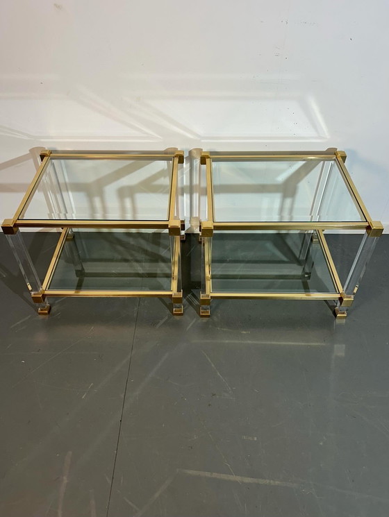 Image 1 of Juego de mesas auxiliares Pierre Vandel '1970