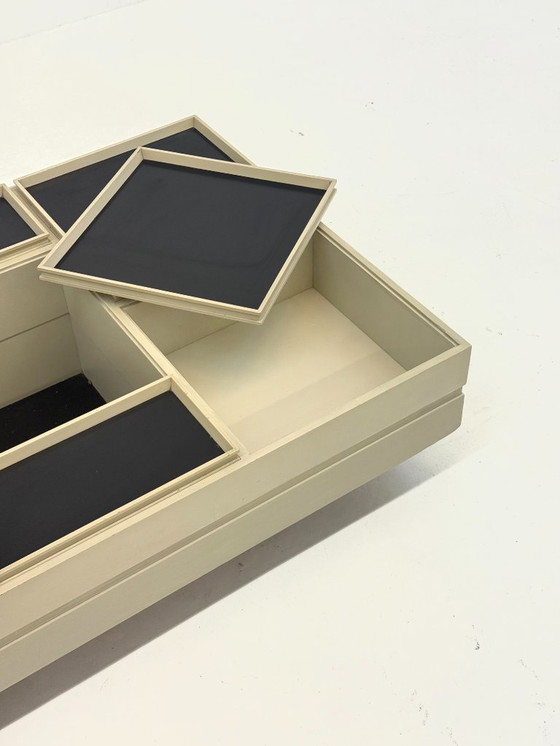 Image 1 of Mesa de centro modular blanca diseñada por Carlo Hauner para Forma