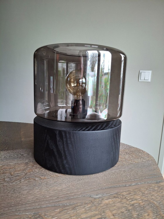 Image 1 of tafellamp By Eve drum black