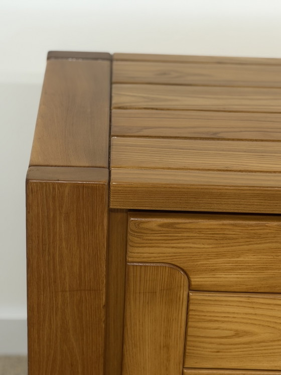 Groot vintage dressoir van Chauvin S.A. – jaren 70 – High boards, Wood (photo 3 of 11)
