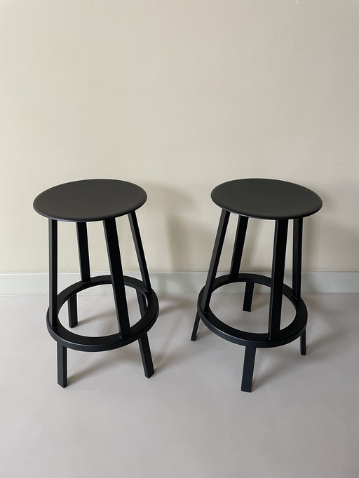 Hay revolver bar stools