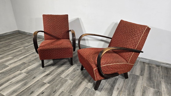 Image 1 of Satz Vintage-Sessel von Jindrich Halabala
