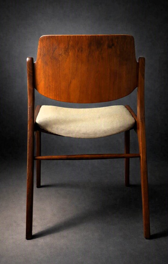 4 sedie da pranzo - Hartmut Lohmeyer per Wilkhahn – Wood (photo 11 of 18)