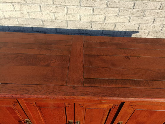 Image 1 of Prachtig hardhouten dressoir 