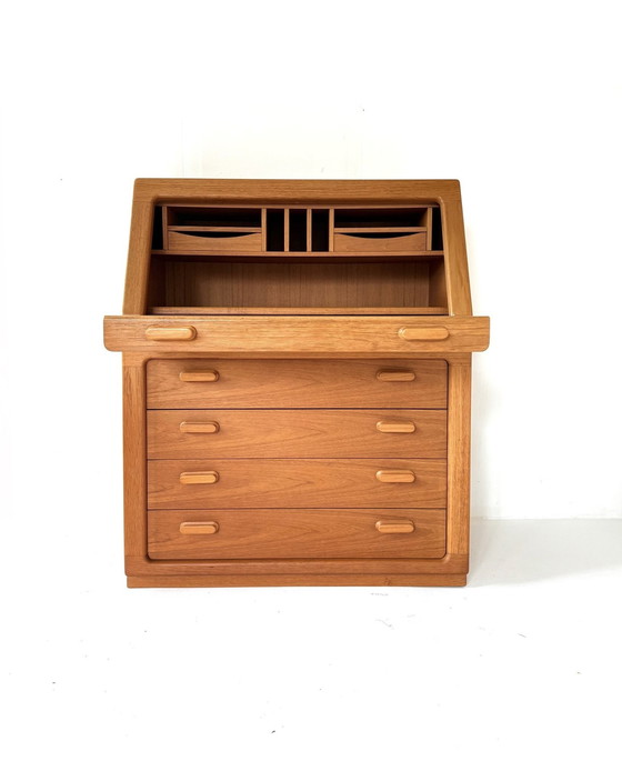 Image 1 of Vintage teak secretaire, Dyrlund '70s
