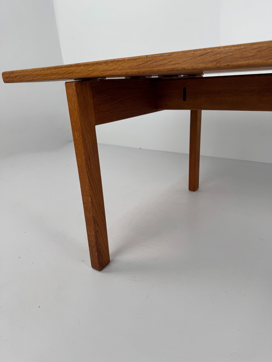 Image 1 of Solid Oak Coffee Table by Andreas Tuck – Design by Hans J. Wegner