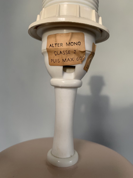 Image 1 of Robert de Schuytener Alter Mono table lamp, pink ceramic