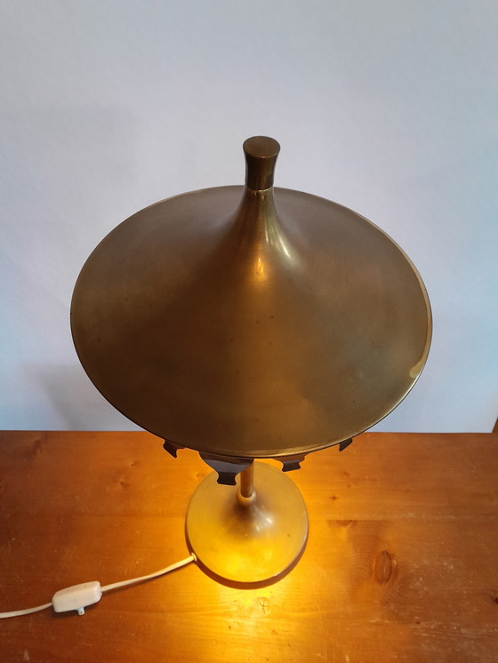 Image 1 of Table Lamp Of Brass, Design Uno Dahlén For Aneta, Scandinavian Modernity