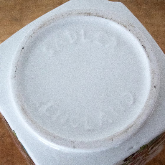 Image 1 of Barattolo per la conservazione del tè in porcellana vintage Sadler England